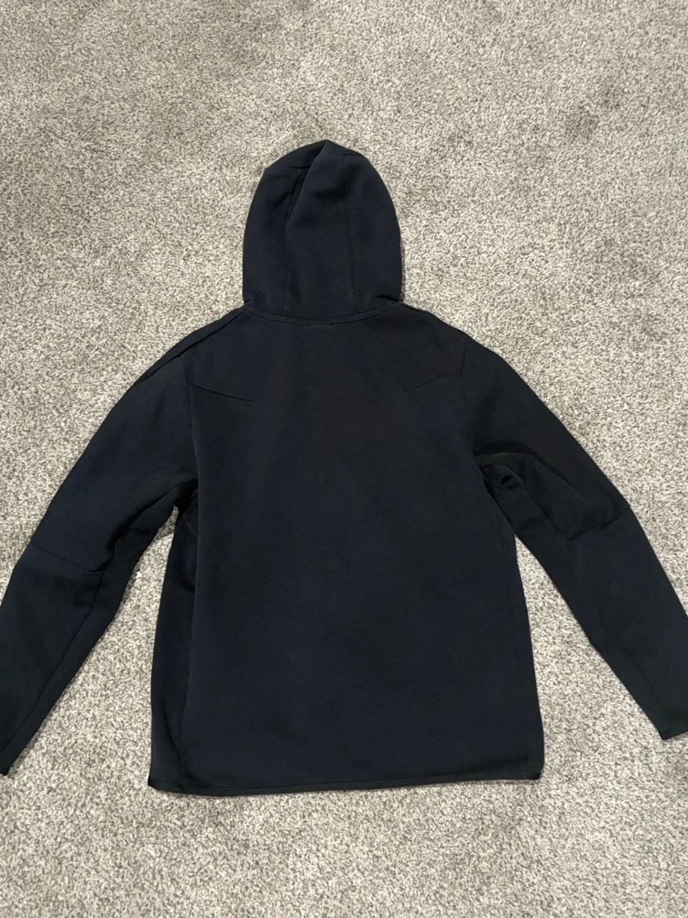 Nike Black Men's Full-Zip Hooded Sweater Jacket